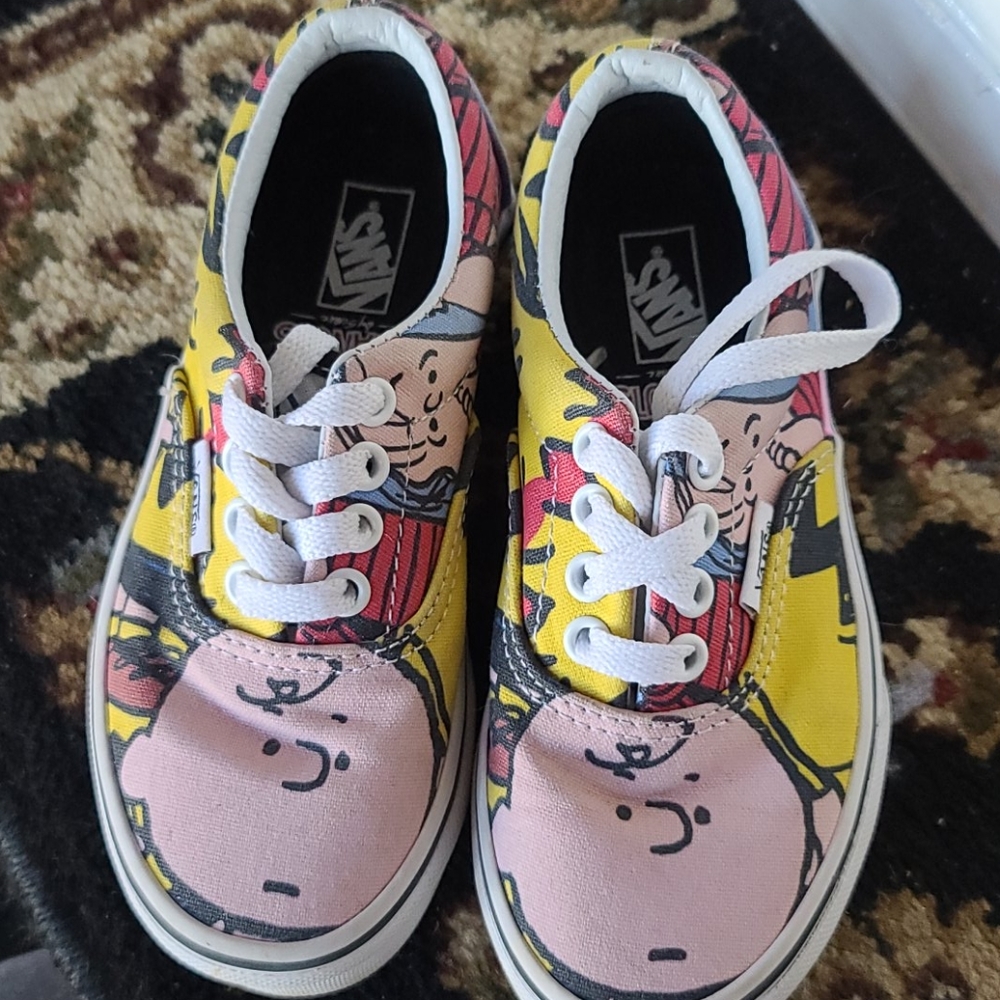 Peanuts Vans kids sneakers